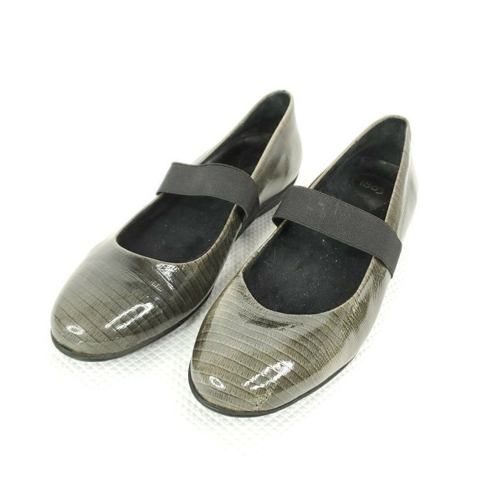 1803 Womens Comfort Shoes Size 41 Mary Janes Gray